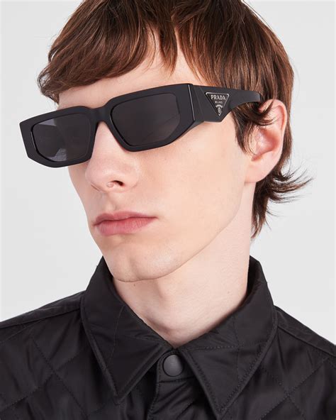 prada rectangle sunglasses men.